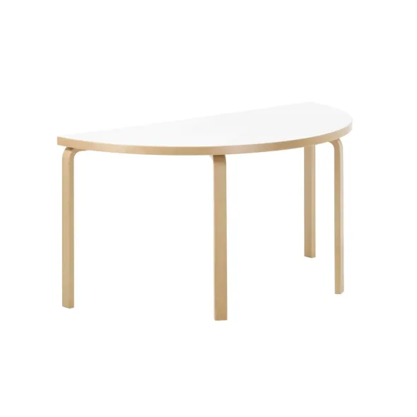 Aalto Table Half-Round 96, Ø150 cm fra Artek
