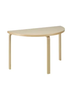 Aalto Table Half-Round 95, Ø120 cm fra Artek