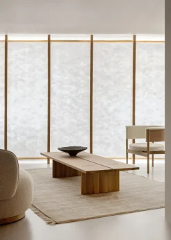 Abyss Bliss gulvtæppe, Sand fra Linie Design