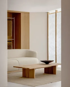 Abyss Bliss gulvtæppe, Sand fra Linie Design