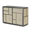 Air Sideboard, black/cane fra Design House Stockholm