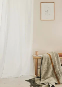 Alrø Plaid, grey shades fra Silkeborg Uldspinderi