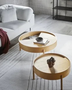 Arc Coffee Table, Ø 66 cm fra Woud