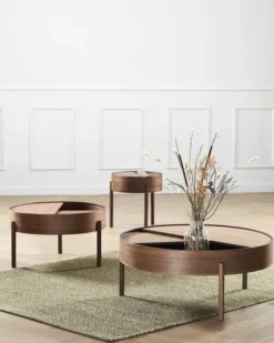 Arc Coffee Table, Ø 66 cm fra Woud