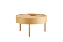 Arc Coffee Table, Ø 66 cm fra Woud