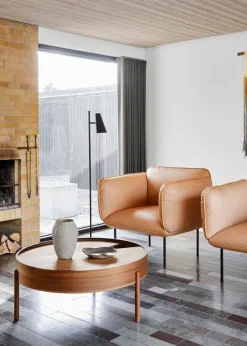 Arc Coffee Table, Ø 89 cm fra Woud