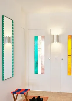 Arcs Mirror Rectangle M, green fra Hay