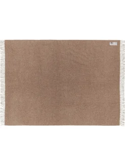 Arequipa Plaid, walnut brown fra Silkeborg Uldspinderi
