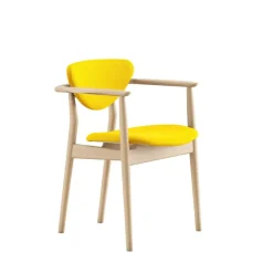 109 Armchair, eg klar olie af Finn Juhl