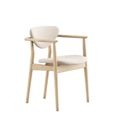 109 Armchair, eg klar olie af Finn Juhl