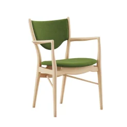 46 Armchair, eg klar olie af Finn Juhl
