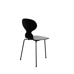 Arne Jacobsen Signatursæt: Special Edition Æggebordet m. 3 Myren Stole - Sort