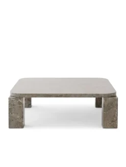 Atlas Sofabord 820x820, Gris Du Marais fra New Works