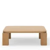 Atlas Sofabord 820x820, Natural Oak fra New Works