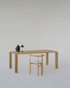 Atlas Spisebord 2000x950, Natural Oak fra New Works