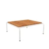 Avon lounge table, muted white stel fra Houe