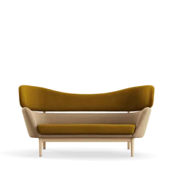 Baker sofa, eg klar olie af Finn Juhl