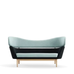 Baker sofa, eg klar olie af Finn Juhl