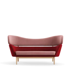 Baker sofa, eg klar olie af Finn Juhl