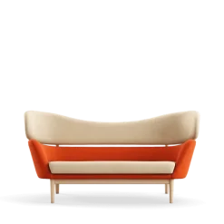 Baker sofa, eg klar olie af Finn Juhl