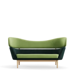Baker sofa, eg klar olie af Finn Juhl