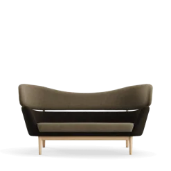 Baker sofa, eg klar olie af Finn Juhl