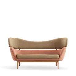 Baker sofa, eg olie af Finn Juhl