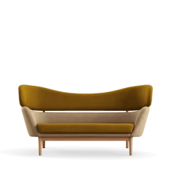 Baker sofa, eg olie af Finn Juhl