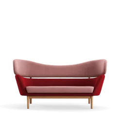 Baker sofa, eg olie af Finn Juhl