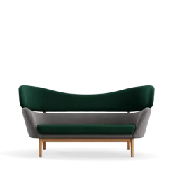 Baker sofa, eg olie af Finn Juhl