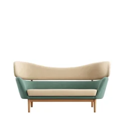 Baker sofa, eg olie af Finn Juhl