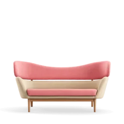 Baker sofa, eg olie af Finn Juhl