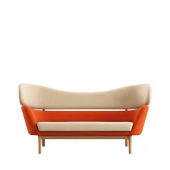 Baker sofa, eg olie af Finn Juhl
