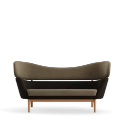 Baker sofa, eg olie af Finn Juhl