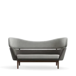 Baker sofa, valnød af Finn Juhl