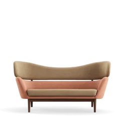 Baker sofa, valnød af Finn Juhl