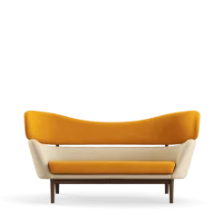 Baker sofa, valnød af Finn Juhl