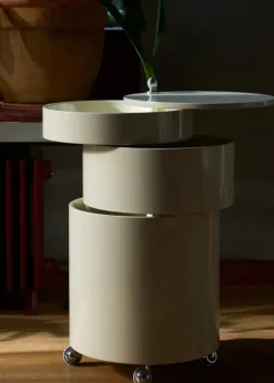 Barboy High-Gloss, Cream White af Verner Panton