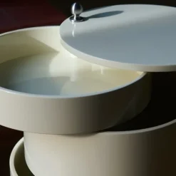 Barboy High-Gloss, Cream White af Verner Panton