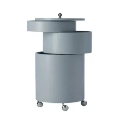Barboy Sidebord, lilac grey af Verner Panton