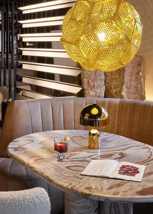 Bell Portable Bordlampe, black fra Tom Dixon