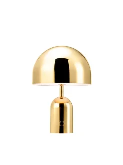 Bell Portable Bordlampe, gold fra Tom Dixon