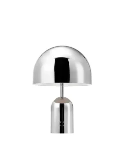Bell Portable Bordlampe, silver fra Tom Dixon
