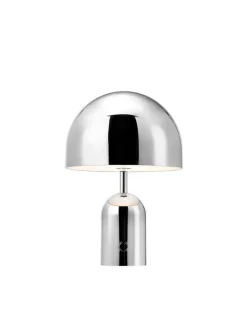 Bell Portable Bordlampe, silver fra Tom Dixon