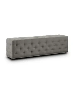 Bench m. Knapper Cross 27, 160 x 40 cm fra Eilersen