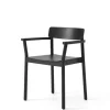 Betty TK10 Spisebordsstol, sortlakeret eg fra &Tradition