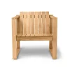 BK11 udendørs loungestol i teak fra Carl Hansen & Søn