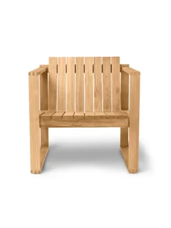 BK11 udendørs loungestol i teak fra Carl Hansen & Søn