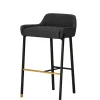 Blink Bar Stool SH750 Relate 181 Black sand/gold fra Stellar Works