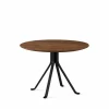 Blink sidebord Ø60 cm, valnød fra Stellar Works